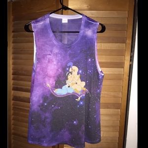 Disney Aladdin Shirt Size Large (juniors)